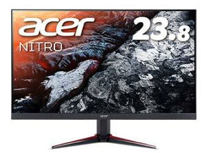 acer VG240YUbmiipfx IPS�p�l���̗p�AWQHD 23.8�^�[���E�t���[���t���f�B�X�v���C