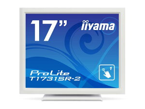 iiyama 17�^�t���f�B�X�v���C ProLite T1731SR-2 (��R�������^�b�`�p�l��) �s���A�z���C�g T1731SR-W2