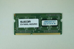 �G���R�� EV1600L-N2G/RO RoHS�Ή�DDR3L���������W���[��/2GB