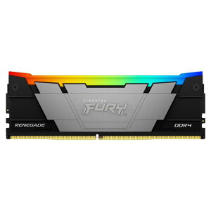 �L���O�X�g�� Kingston FURY �f�X�N�g�b�vPC�p������ DDR4 3200MT/�b 8GB×1�� Kingston FURY Renegade ���l�Q�[�h RGB 2023���f�� CL16 KF432C16RB2A/8 RGB LED ���i��
