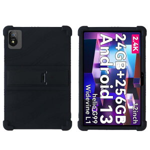 �Ή� Blackview Tab18 12�C���` �P�[�X �J�o�[ �X�^���h�@�\�t�� �ϏՌ� �V���R���P�[�X