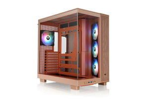 Thermaltake View 380 XL TG ARGB Black 120mm ARGB�t�@�� 4��� �s���[���X �~�h���^���[ ATX PC�P�[�X �u���b�N