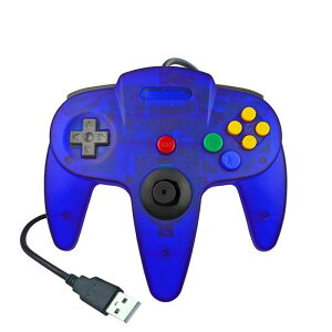 SRPJ USB�R���g���[���[ N64�X�^�C�� �L��USB�Q�[���p�b�h �W���C�p�b�h�R���g���[���[ ���g���Q�[�� �N���V�b�N for Windows Mac Raspberry Pi