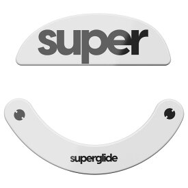 Superglide2 マウスソール for Pulsar Xlite V2/Xlite V2mini Wireless マウスフィート [ 強化ガラス素材 ラウンドエッヂ加工 高耐久 低摩擦 Super Smooth ]