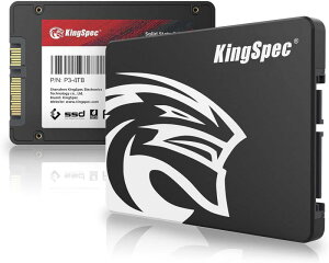 KingSpec SSD SATAIII 6Gb/s 2.5�C���`����SSD �ő�Ǎ��F570MB/s (R�F570MB/s�AW�F540MB/s) 3D NAND SATA SSD ���[�J�[3�N