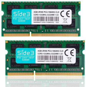 �T���X�� �m�[�gPC�p������ PC3-10600(DDR3-1333) SO-DIMM