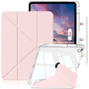 SQBEBS iPad Air 11�C���` �P�[�X M4/M3/M2 ��8/7/6���� (2026/2025/2024) iPad Air ��5/4���� �P�[�X 10.9�C���` ���� �A�N���� �J�o�[ �y���V���z���_�[�t�� �O�܂葽�@�\ Y�܂�X�^���h