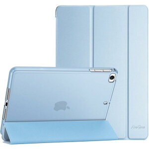 ProCase iPad Mini 5/4/3/2/1 �ی�P�[�X �O�܂� �t�H���I �I�[�g�X���[�v/�E�F�C�N�ɑΉ� TPU�o�b�N �X�}�[�g�J�o�[ �X�^���h�@�\�t�� �K�p�[���F7.9�h iPad Mini 5 �i2019�j/ Mini 4, Mini