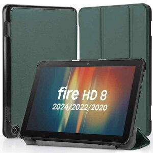 Hianjoo Fire HD 8 �Ή� �P�[�X (2024/2020/2022�N���� ��12/10����p) �^�u���b�g�P�[�X Fire HD 8/8 Plus �Ή� �J�o�[ 8�C���` �X�^���h�@�\�t�� �I�[�g�X���[�v�@�\ �S�ʕی�P�[�X �ϏՌ� �C�菝