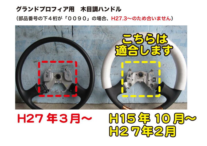 楽天市場】グランドプロフィア/レンジャープロ用木目調ハンドル ウッド 