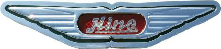 楽天市場】メッキ日野バスマークアンドン（小）【Hino文字有り  