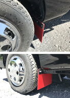 S500系ハイゼット（前期・後期）専用フロント泥除けステー(エバ泥除け付)2枚組（EVA泥除け）