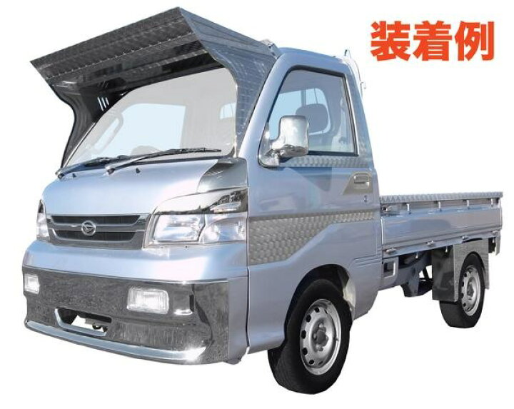 楽天市場 送料別途 ｕｔ ３０１ａ 軽トラック用フロントバイザー トラックアート歌麿