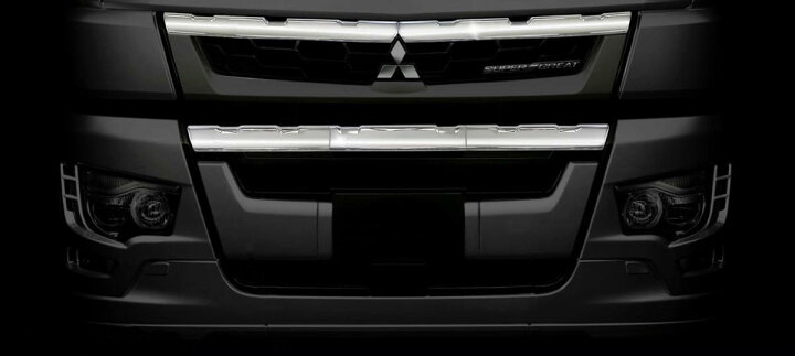 楽天市場】バンパートップモール（ハイキャブ用） 3分割 17スーパー 