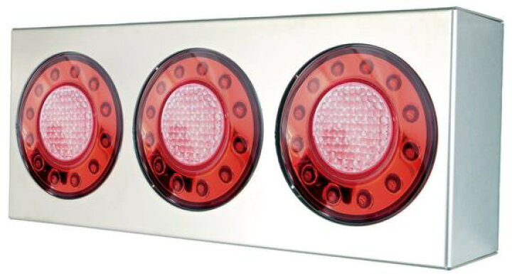 楽天市場】JTL-1103 LEDテールランプ三連 L/Rセット （ツライチタイプ 