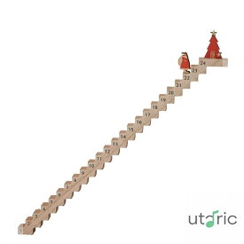 アドベントカレンダー 木製 クライミングサンタアドベントカレンダー、木製アドベントカレンダー、サンタクロース旅行アドベントカレンダー、面白いサンタ階段カウントダウンカレンダー、ホームデコレーション卓上装飾用