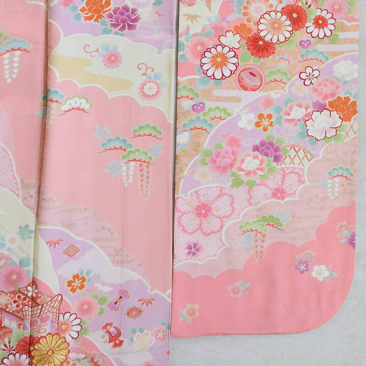 楽天市場】【レンタル】【振袖 正絹着物+正絹袋帯 21点セット 絵羽 