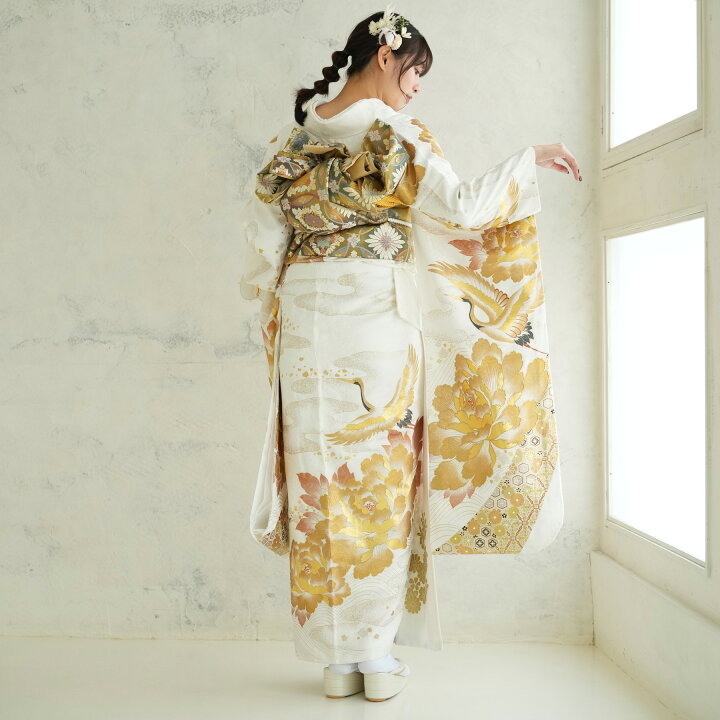 楽天市場】【レンタル】【桂由美 振袖 正絹着物+正絹袋帯 21点セット 