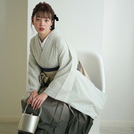 【レンタル】【utatane 袴 17点セット 日本製レース　】二尺袖着物 はかま フルセット 卒業式 大学生 専門学生 レディース 女性 袴91cm（身長153-158cm）ブーツ着用時165cmまで適応 袴セット足袋プレゼント 重ね衿縫い付済 往復送料無料