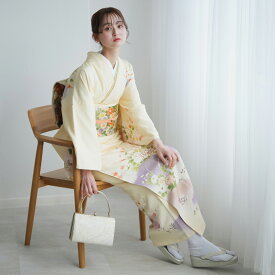 【レンタル】訪問着 結婚式 参列 ゲスト 卒業式 お茶会 食事会 訪問着 入学式 フォーマル お宮参り 七五三 観劇 園遊会 祝賀会 女性 着物 母親 着物＆袋帯 フルセット 安い【訪問着20点セット 正絹 絵羽】新品足袋プレゼント 往復送料無料