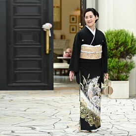 【レンタル】黒留袖レンタル フルセット 桂由美 ブランド 高級 正絹 結婚式着物 留袖 着物 黒留袖 KOTOHOGI ことほぎ 金彩友禅 母親 親族 フォトウェディング 着物レンタル レンタル着物 セット黒留め袖 貸衣装 レンタル衣装 往復送料無料