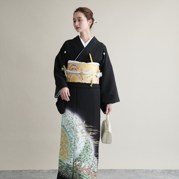 楽天市場】【レンタル】黒留袖レンタル フルセット 桂由美 ブランド 