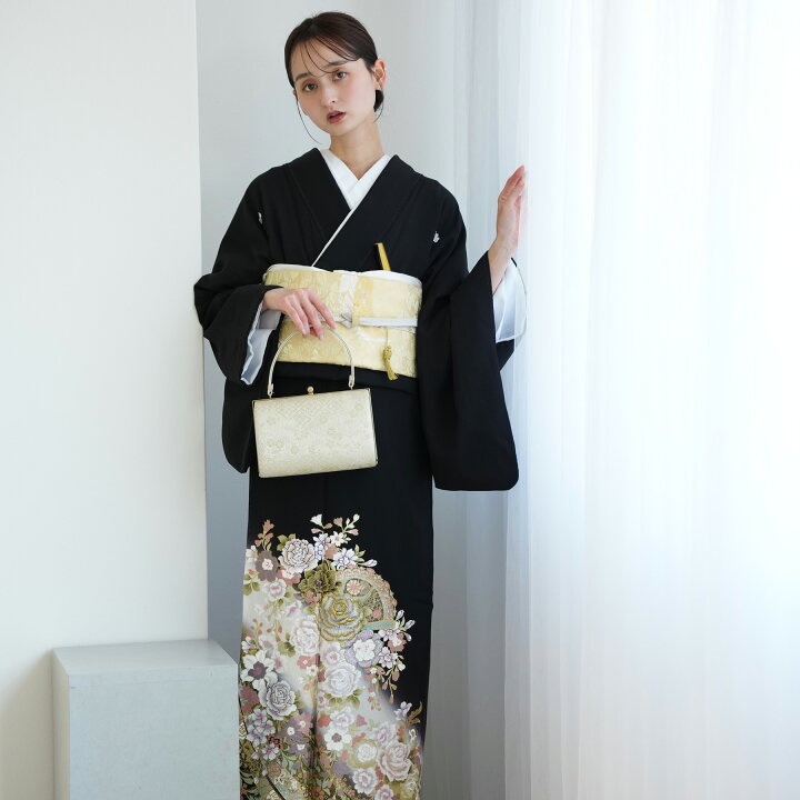 楽天市場】【レンタル】黒留袖レンタル フルセット 桂由美 ブランド 