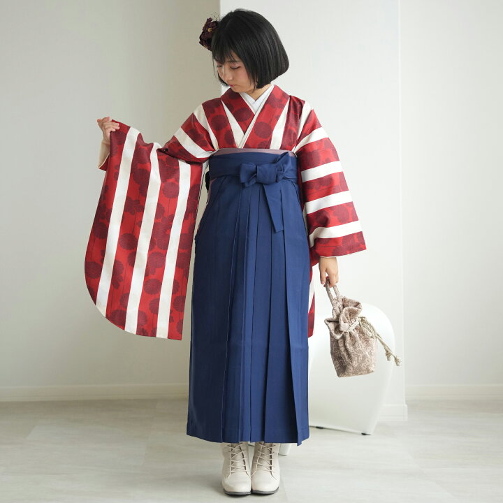 楽天市場】【レンタル】袴 15点セット 2尺袖着物 utatane 袴83cm（身長 