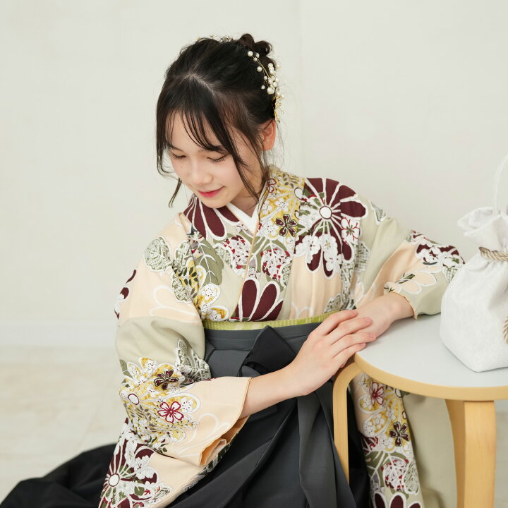楽天市場】【レンタル】袴 15点セット 2尺袖着物 utatane 袴83-87cm