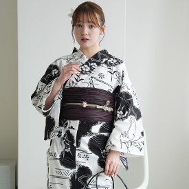【70％OFF】【utatane セパレート高級変わり織 二部式浴衣3点セット 白地に撫子瓢箪】ここでしか買えない昭和初期アンティーク復刻版 フリーサイズ 浴衣セット（ゆかた上下・帯・下駄）ですぐお出かけ 古典レトロ うたたね 国産生地 国内染色 上質