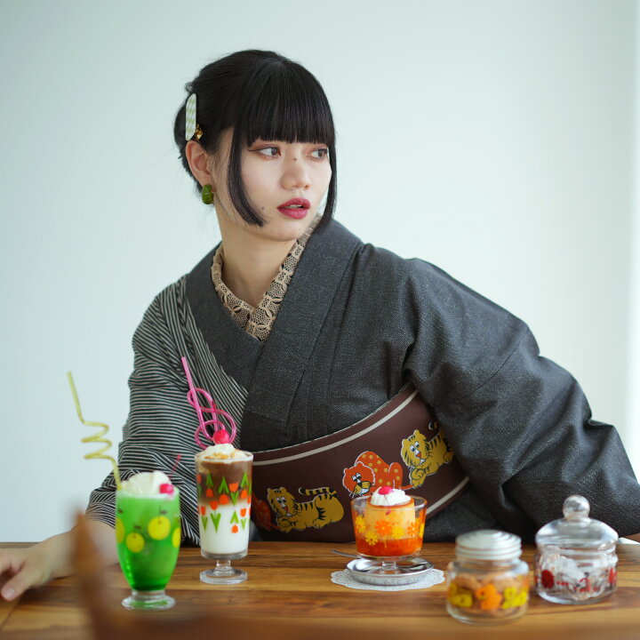 楽天市場】【30％OFF】着物セット ニコアンティーク×アデリアレトロ 