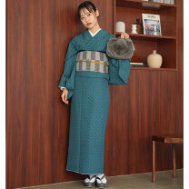 楽天市場】緑（種類（着物）小紋,つむぎ）（着物｜和服）：レディース  