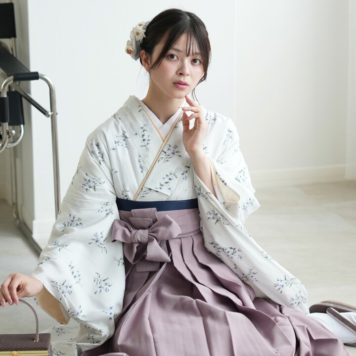 楽天市場】【販売用ページ】2尺袖着物 袴 2点セット utatane 袴91-99cm 