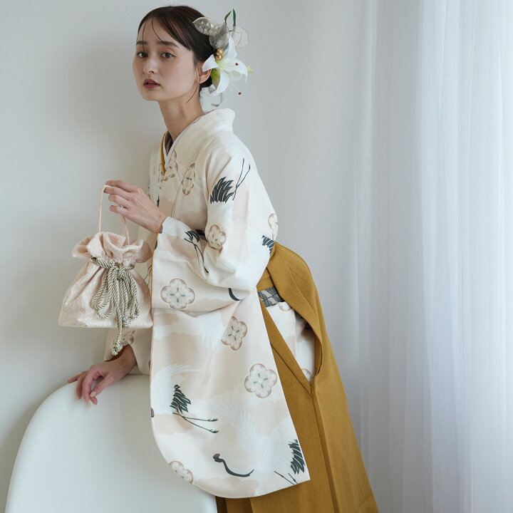 袴 紫色 新品 花柄刺繍 91cm 半幅帯 くすみ系 新品未使用 2点 【ひよこ 