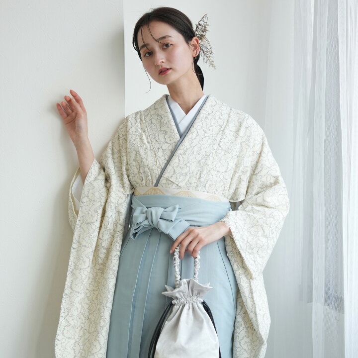 楽天市場】【リサイクル着物セット】2尺袖着物 袴 2点セット utatane 