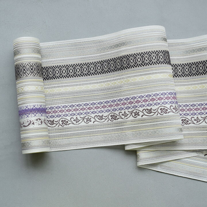 楽天市場】【筑前織物 博多織 紗 八寸なごや帯 正絹 お仕立て上がり  