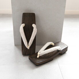 【utatane 高級桐下駄 レース鼻緒 SSサイズ 約22〜23.5cm 角型右近 焼】国産 日本製 げた 単品 徳島の下駄職人さんと滋賀の鼻緒職人さんの手仕事 浴衣はもちろん、足袋を履いて着物にも ひとつひとつ表情が異なるあなただけの1点物