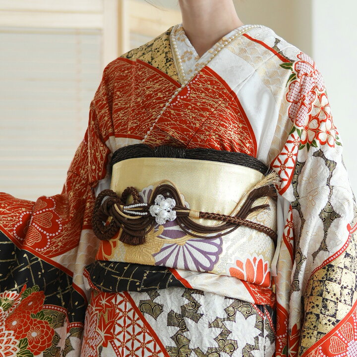 楽天市場】帯揚げ 正絹 振袖 成人式 ラメ 日本製 着物 和装 盛装 二十 