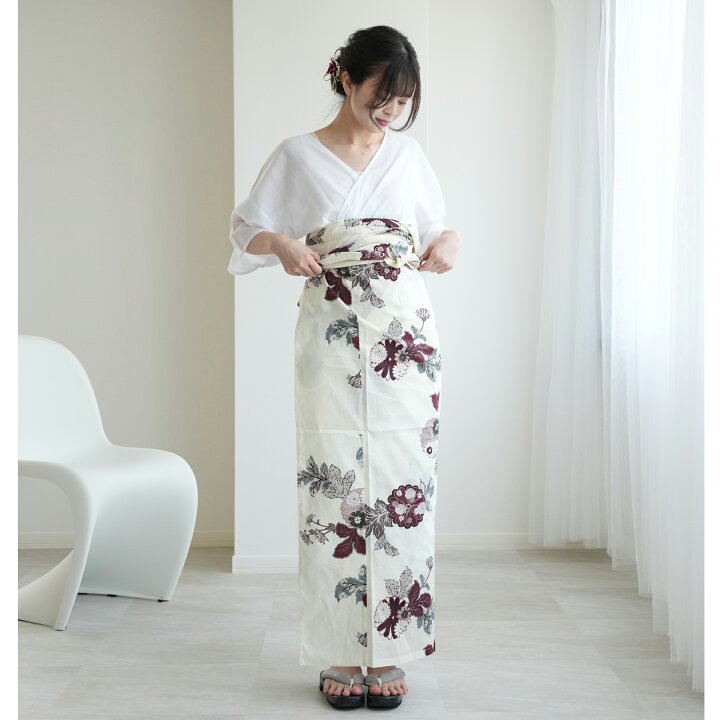 楽天市場】【utatane セパレート高級変わり織 二部式浴衣3点セット  