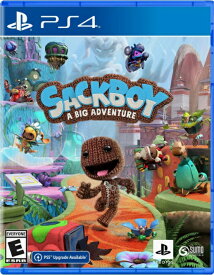 【新品】Sackboy: A Big Adventure（リビッツ！- ビッグ アドベンチャー）- PS4/北米版 日本版PS4でプレイ可
