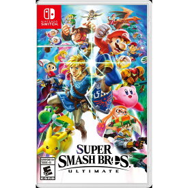 【新品】Super Smash Bros. Ultimate（スーパースマッシュブラザーズ アルティメット）/北米版 日本版switchでプレイ可