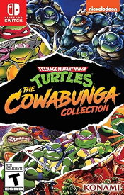 【新品】Teenage Mutant Ninja Turtles Cowabunga Collection（ティーンエイジ・ミュータント・ニンジャ・タートルズ カワバンガコレクション）- Nintendo Switch/北米版 日本版Switchでプレイ可