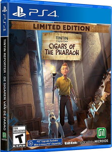 �y�V�i�zTintin Reporter: Cigars of the Pharaoh - Limited Edition (�^���^�� ���|�[�^�[ : �t�@���I�̗t�� �����) - PS4/�k�Ĕ� ���{��PS4�Ńv���C��