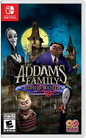 【新品】The Addams Family: Mansion Mayhem（アダムス・ファミリー: マンションメイハム）- Nintendo Switch/北米版 日本版Switchでプレイ可