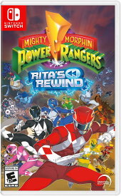 【新品】Mighty Morphin Power Rangers Rita's Rewind（マイティモーフィン・パワーレンジャー リタズ・リワインド）- Nintendo Switch/北米版 日本版Switchでプレイ可