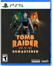 【新品】Tomb Raider IV-VI Remastered Starring Lara Croft（トゥームレイダー 4-6 リマスタード スターリング ララ・クロフト）- PS5/アジア版 日本版PS5でプレイ可