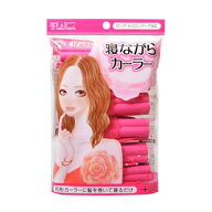 寝ている間にふんわり巻き髪 スポンジカーラー 6個入 痛くない ノーブル 巻き髪 ウェーブヘアー 簡単 ア…