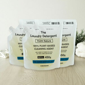 THE  The Laundry Detergent Think Nature l֗p 450ml 3Zbg  [lւpbN ߂p p ꒅ  _ܕsv GR  Ԃp xr[p]