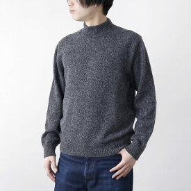 【UTO メンズ】 四つ杢 ハイネック セーター カラー 5色 最高級カシミア カシミヤ100% 日本製