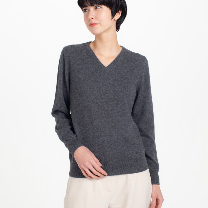 楽天市場】【 UTO レディース 】Vネック セーター カラー 25色 最高級  